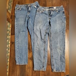 2 Pairs Of Vintage LA Blues Jeans